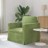 Sofa Jasnozielony 78 x 78 x 80 cm Aksamit