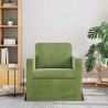 Sofa Jasnozielony 78 x 78 x 80 cm Aksamit