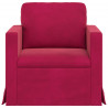 Sofa Czerwone wino 78 x 78 x 80 cm Aksamit