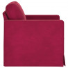 Sofa Czerwone wino 78 x 78 x 80 cm Aksamit
