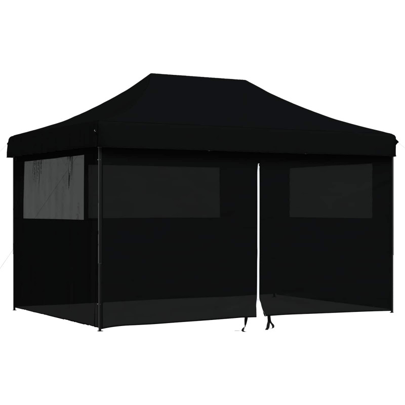 Namiot Imprezowy Czarny 292 x 440 x 315 cm Materiał Oxford