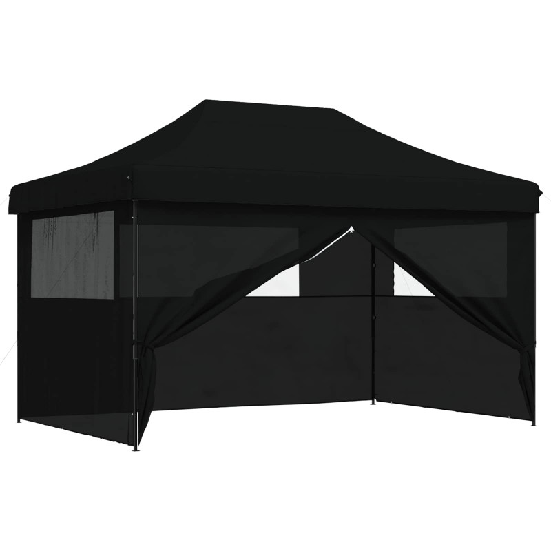 Namiot Imprezowy Czarny 292 x 440 x 315 cm Materiał Oxford