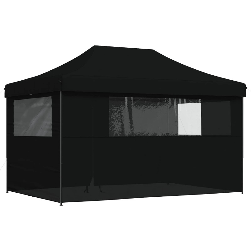 Namiot Imprezowy Czarny 292 x 440 x 315 cm Materiał Oxford