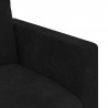 Sofa Czarny 78 x 78 x 80 cm Aksamit