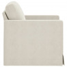 Sofa Kremowy 78 x 78 x 80 cm Aksamit