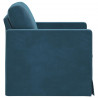 Sofa Niebieski 78 x 78 x 80 cm Aksamit