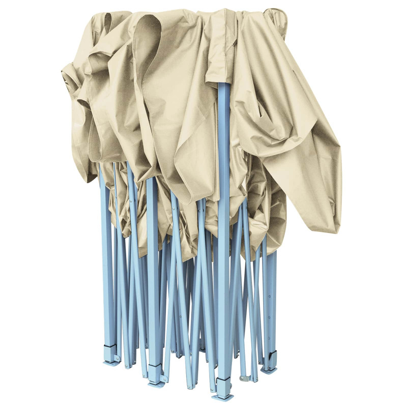 Namiot Imprezowy Kremowy 291 x 580 x 315 cm Materiał Oxford