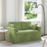 Sofa Jasnozielony 138 x 78 x 80 cm Aksamit