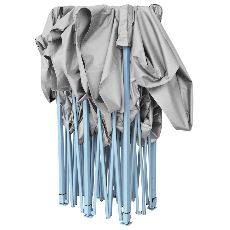 Namiot Imprezowy Antracyt 291 x 580 x 315 cm Materiał Oxford