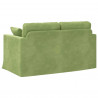 Sofa Jasnozielony 138 x 78 x 80 cm Aksamit
