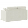 Sofa Kremowy 138 x 78 x 80 cm Aksamit