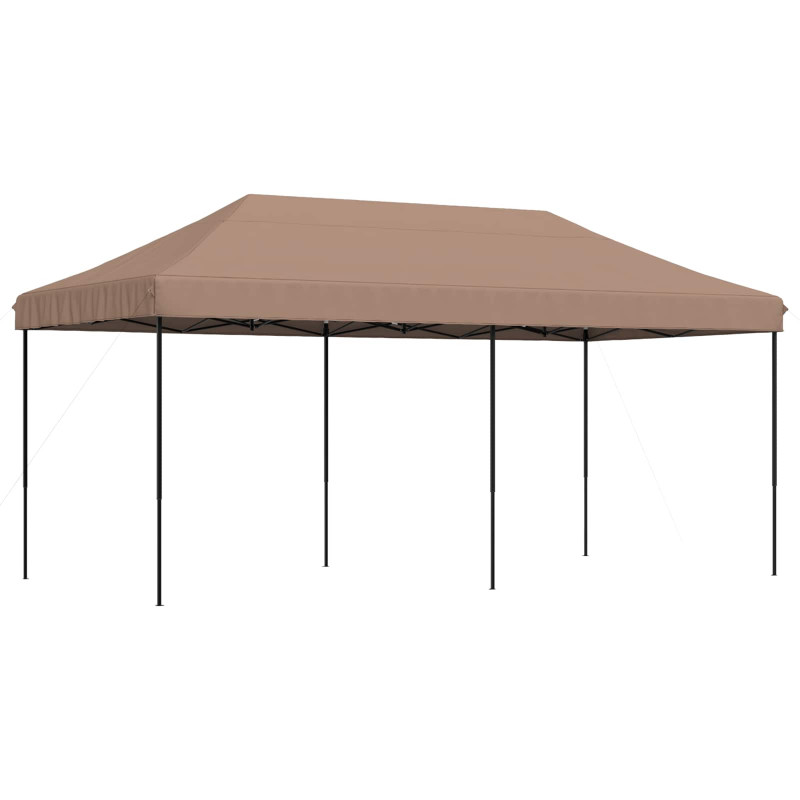 Namiot Imprezowy Brązowy 292 x 580 x 315 cm Materiał Oxford