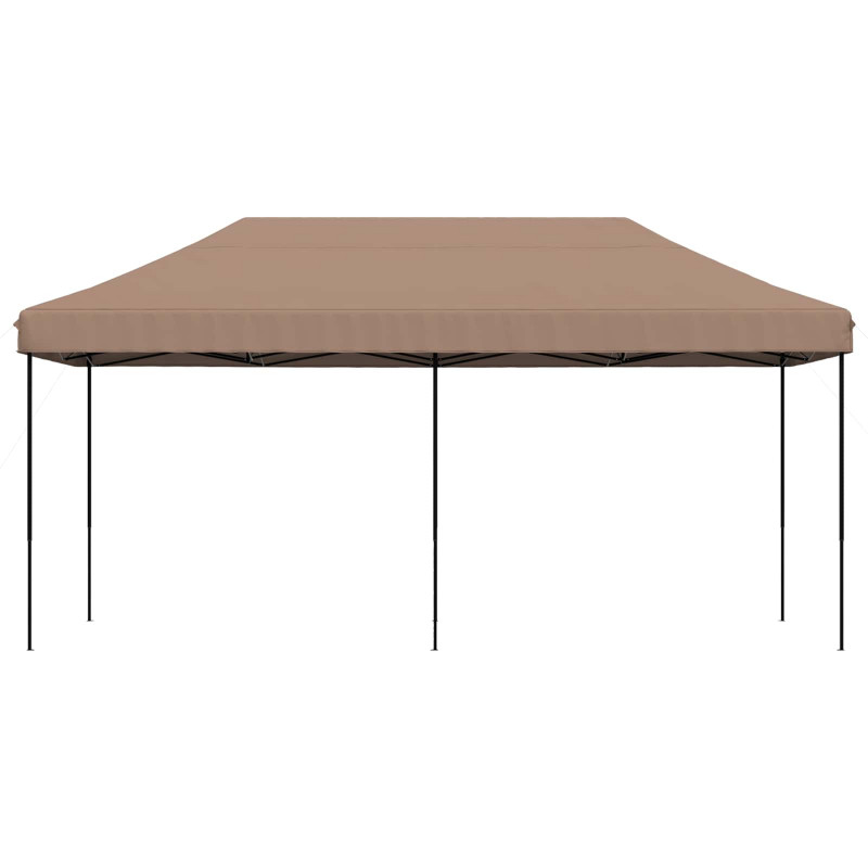 Namiot Imprezowy Brązowy 292 x 580 x 315 cm Materiał Oxford