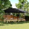 Namiot Imprezowy Czarny 292 x 580 x 315 cm Materiał Oxford