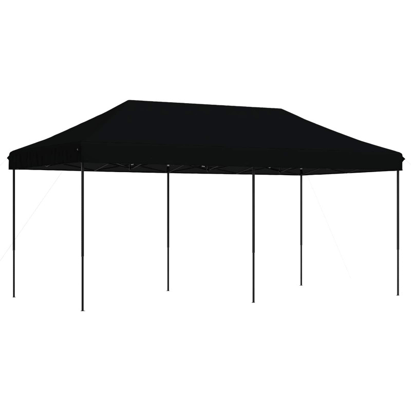 Namiot Imprezowy Czarny 292 x 580 x 315 cm Materiał Oxford
