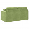 Sofa Jasnozielony 158 x 78 x 80 cm Aksamit