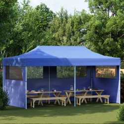 Namiot Imprezowy Niebieski 291 x 580 x 315 cm Materiał Oxford