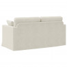 Sofa Kremowy 158 x 78 x 80 cm Aksamit