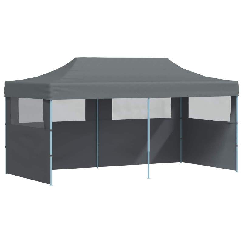 Namiot Imprezowy Antracyt 291 x 580 x 315 cm Materiał Oxford
