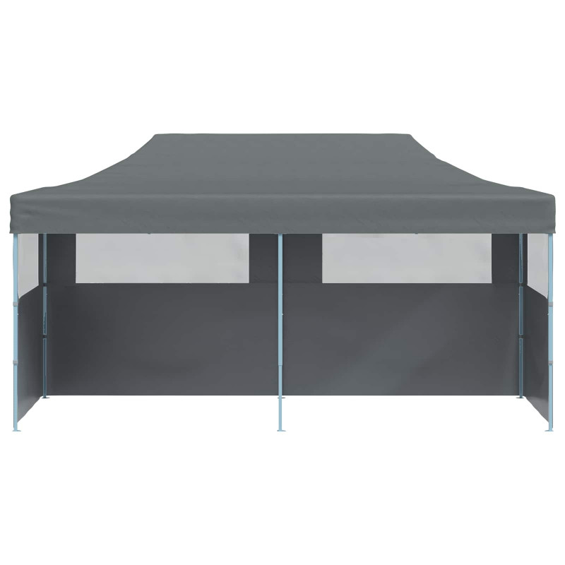Namiot Imprezowy Antracyt 291 x 580 x 315 cm Materiał Oxford