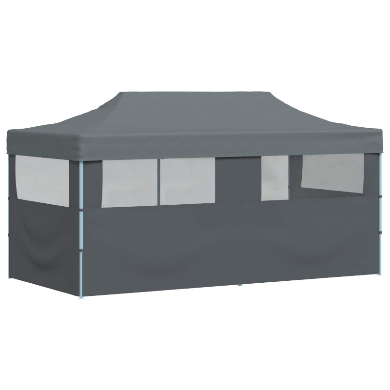 Namiot Imprezowy Antracyt 291 x 580 x 315 cm Materiał Oxford
