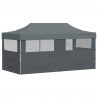 Namiot Imprezowy Antracyt 291 x 580 x 315 cm Materiał Oxford