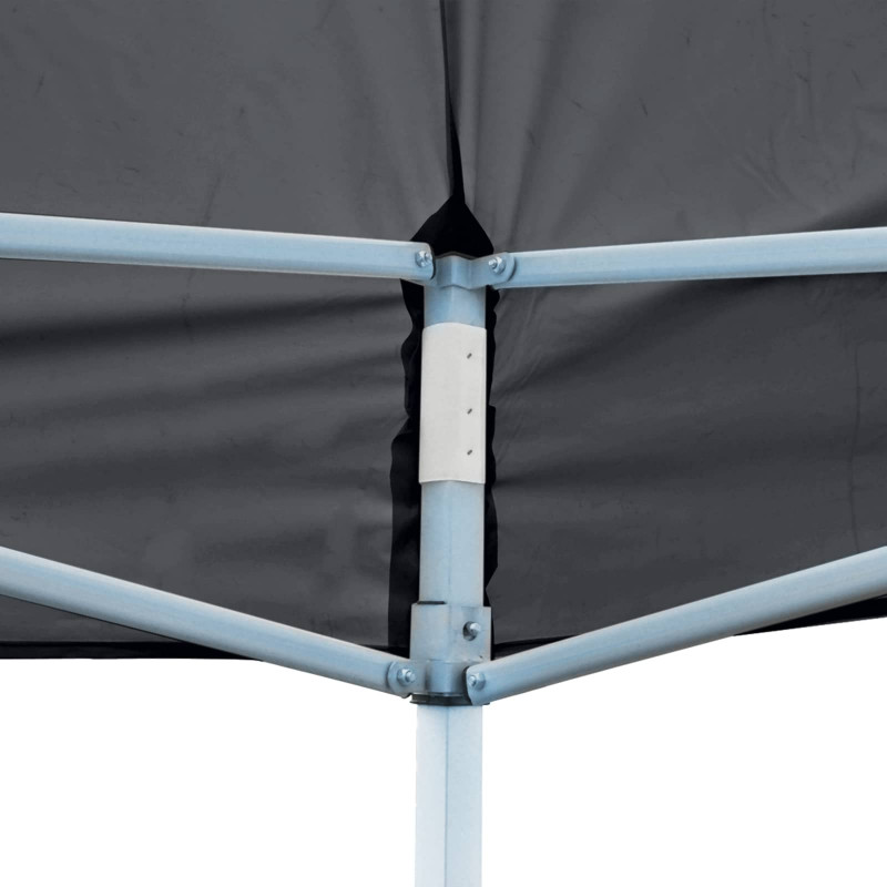 Namiot Imprezowy Antracyt 291 x 580 x 315 cm Materiał Oxford