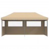 Namiot Imprezowy Beżowy 292 x 580 x 315 cm Materiał Oxford