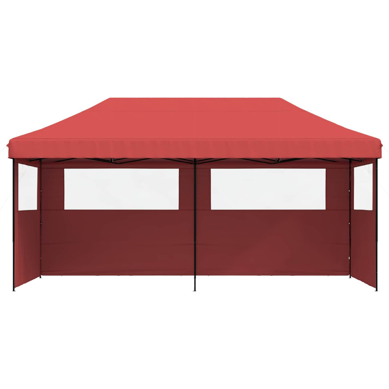 Namiot Imprezowy bordowy 292 x 580 x 315 cm Materiał Oxford
