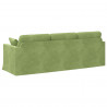 Sofa Jasnozielony 228 x 78 x 80 cm Aksamit