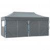 Namiot Imprezowy Antracyt 291 x 580 x 315 cm Materiał Oxford
