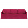Sofa Czerwone wino 228 x 78 x 80 cm Aksamit