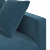 Sofa Niebieski 228 x 78 x 80 cm Aksamit