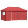 Namiot Imprezowy bordowy 292 x 580 x 315 cm Materiał Oxford