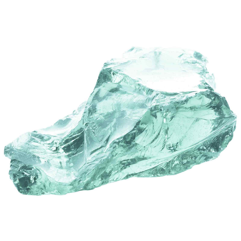Kamienie Ogrodowe Turkusowy 12 cm Szkło