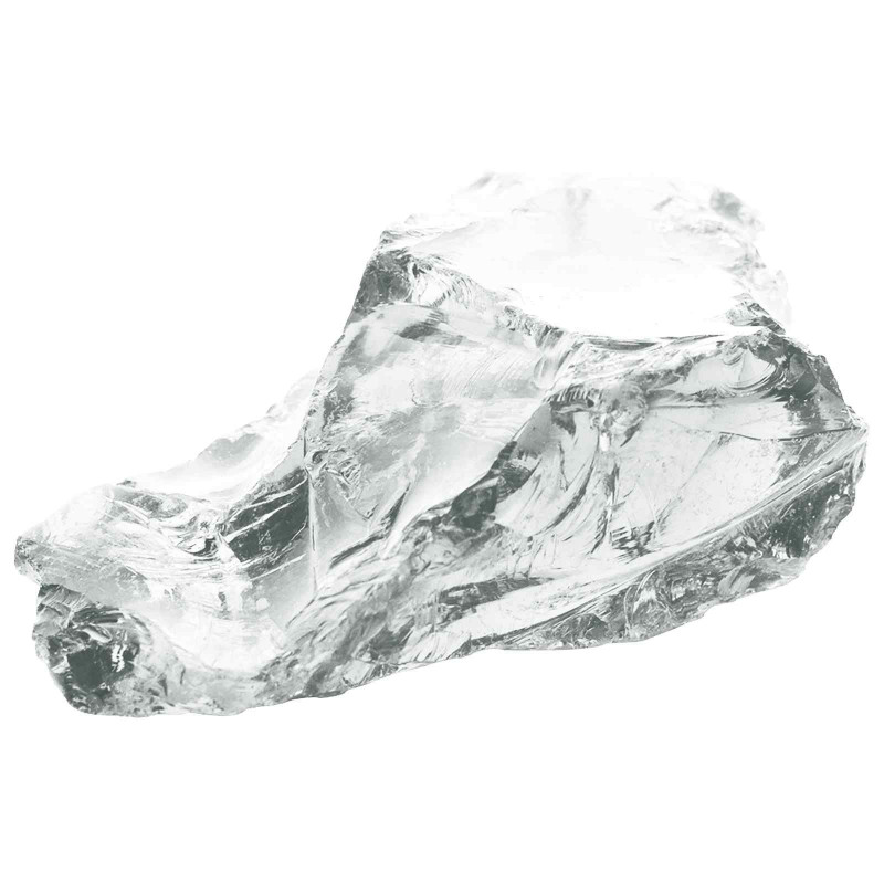 Kamienie Ogrodowe Biały 12 cm Szkło