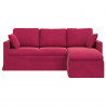 Sofa Czerwone wino 198 x 134 x 80 cm Aksamit