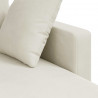Sofa Kremowy 198 x 134 x 80 cm Aksamit