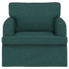 Sofa Ciemna zieleń 84 x 80 x 85 cm tkanina
