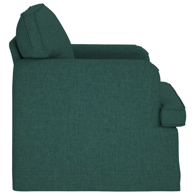 Sofa Ciemna zieleń 84 x 80 x 85 cm tkanina