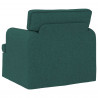 Sofa Ciemna zieleń 84 x 80 x 85 cm tkanina