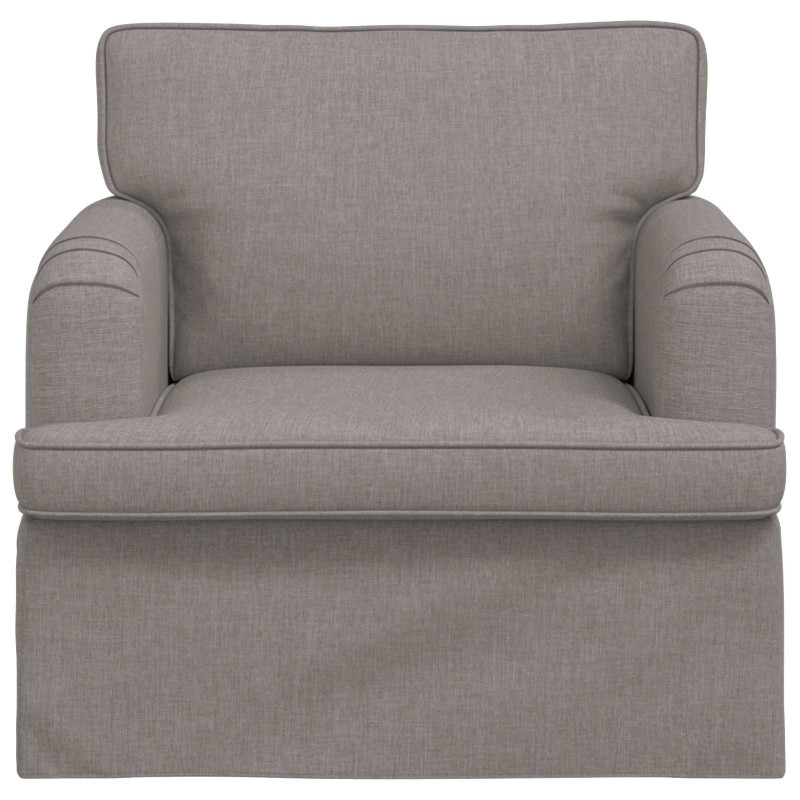 Sofa Ciemnoszary 84 x 80 x 85 cm tkanina