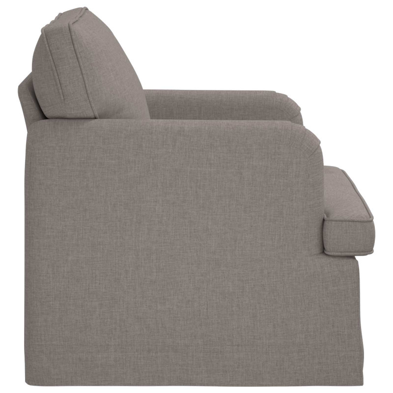 Sofa Ciemnoszary 84 x 80 x 85 cm tkanina