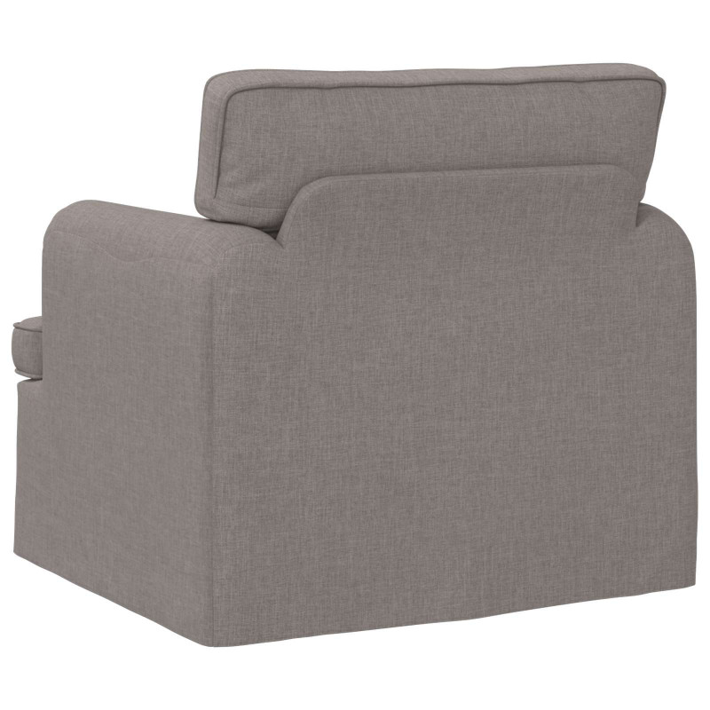 Sofa Ciemnoszary 84 x 80 x 85 cm tkanina