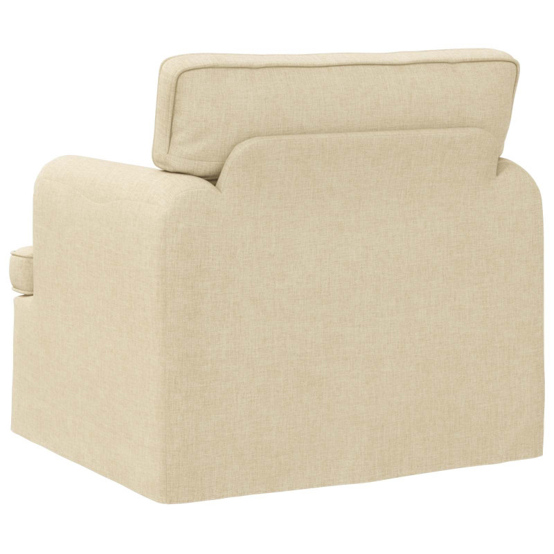 Sofa Kremowy 84 x 80 x 85 cm tkanina