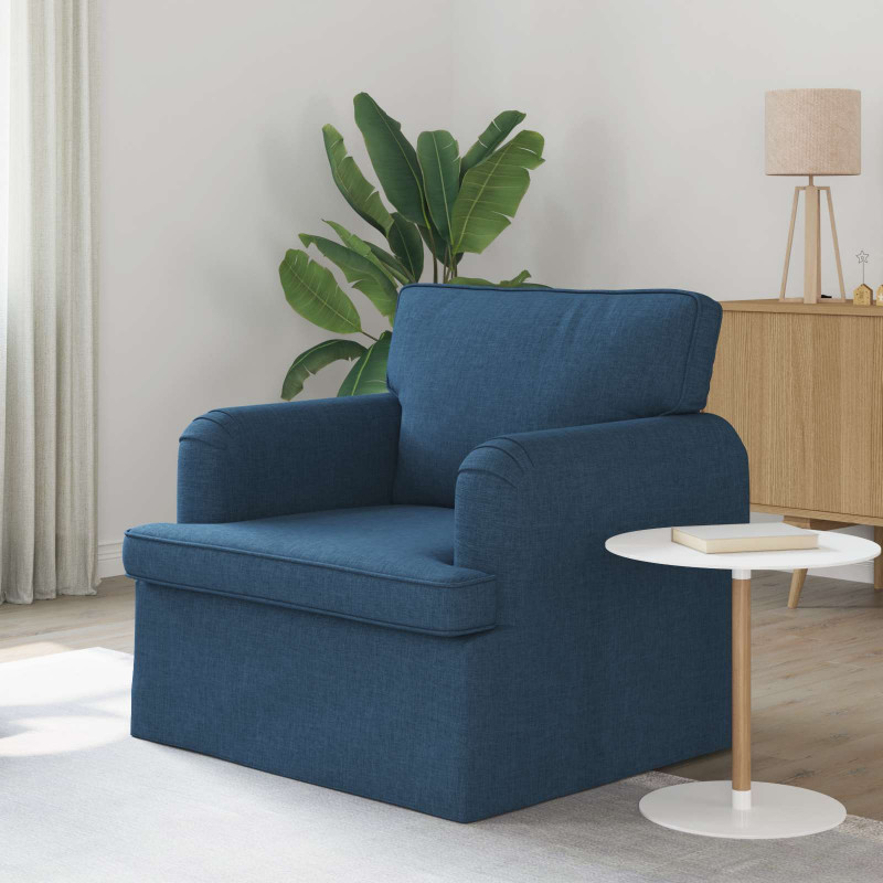 Sofa Niebieski 84 x 80 x 85 cm tkanina
