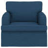 Sofa Niebieski 84 x 80 x 85 cm tkanina