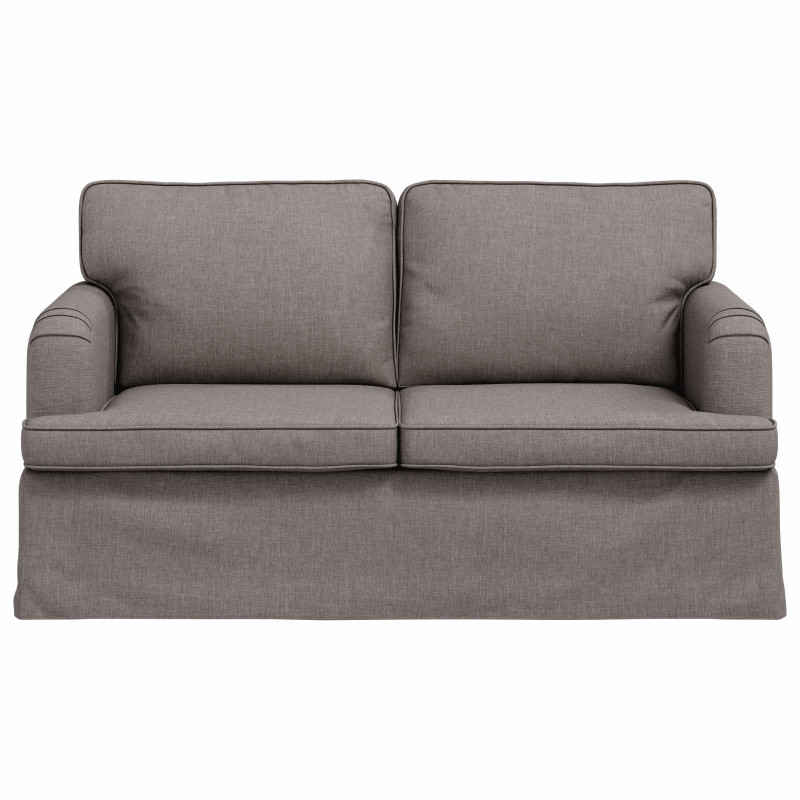 Sofa Ciemnoszary 144 x 80 x 85 cm tkanina