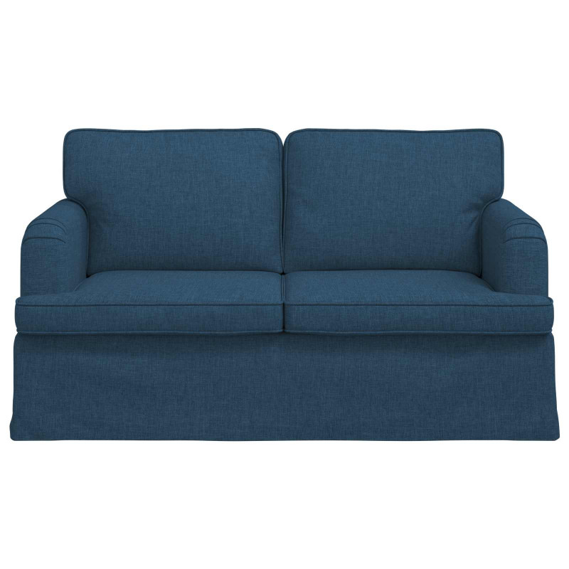 Sofa Niebieski 144 x 80 x 85 cm tkanina