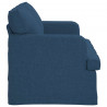 Sofa Niebieski 144 x 80 x 85 cm tkanina